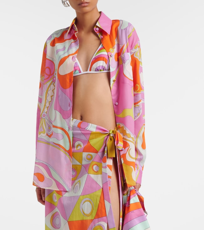 Pucci Orchidee cotton shirt