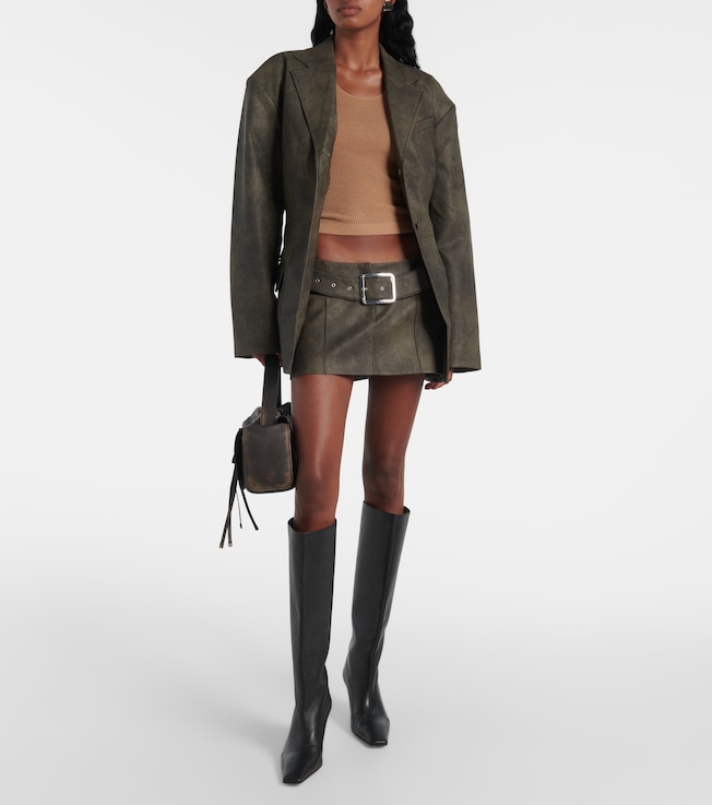 Aya Muse Kaya faux leather jacket