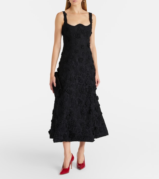 LEO LIN Odette lace cocktail dress