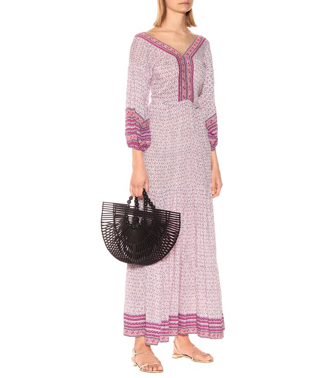 Poupette St Barth Mya floral maxi dress