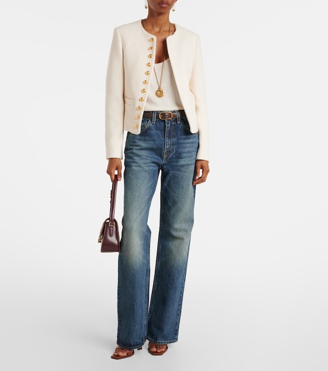 Nili Lotan Patti cotton-blend bouclé jacket