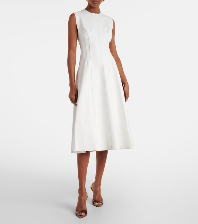Norma Kamali Grace midi dress