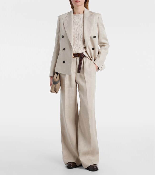 Brunello Cucinelli Linen and cotton blazer