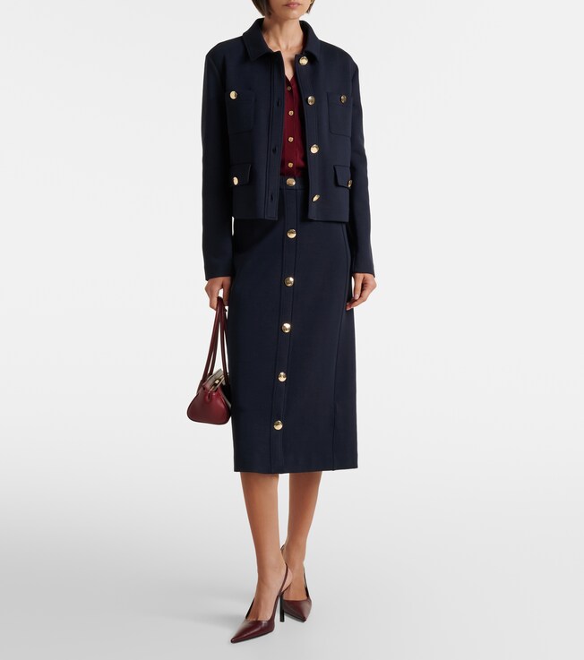 S Max Mara - Livia virgin wool coat | Plush