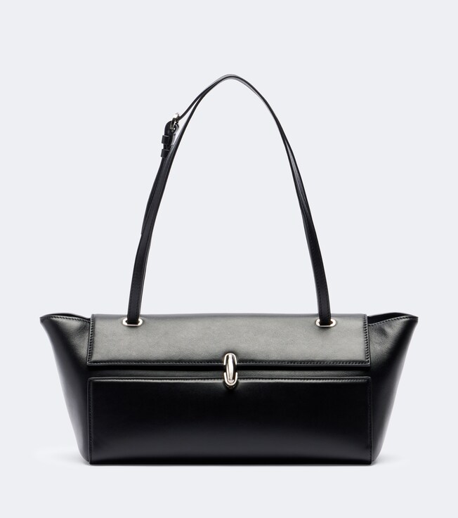Savette Symmetry Trapeze Medium leather shoulder bag