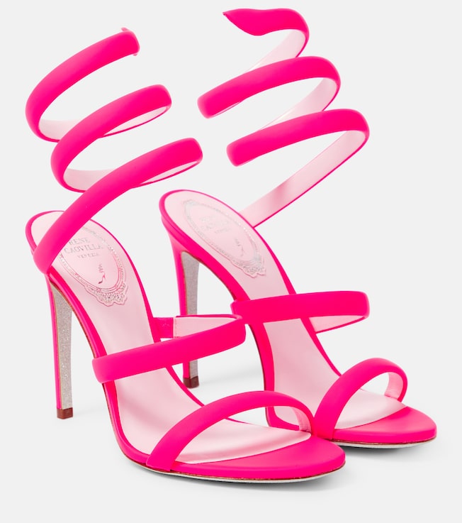 RENÉ CAOVILLA Cleo suede sandals