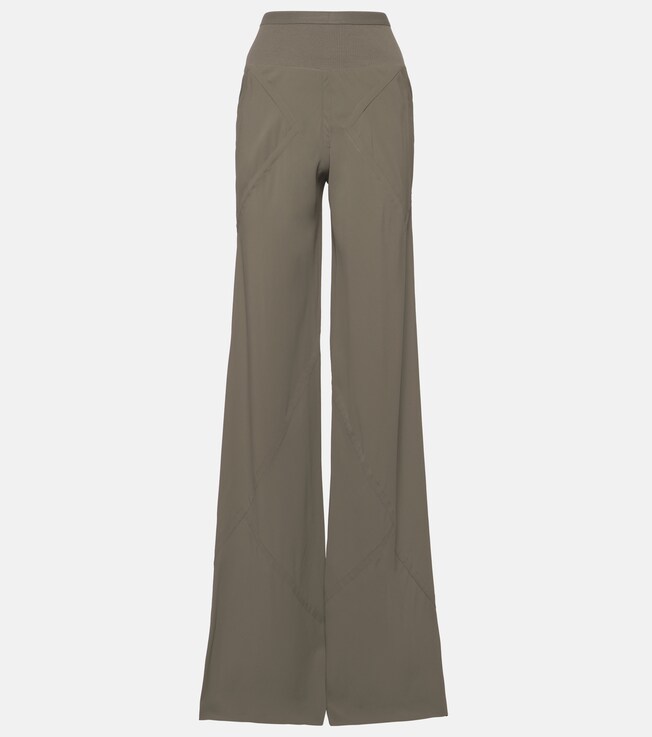 Pantalon droit en crêpe | Rick Owens