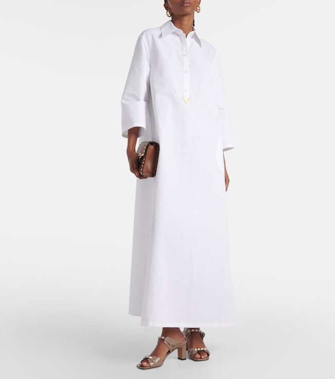 Valentino Cotton and linen kaftan