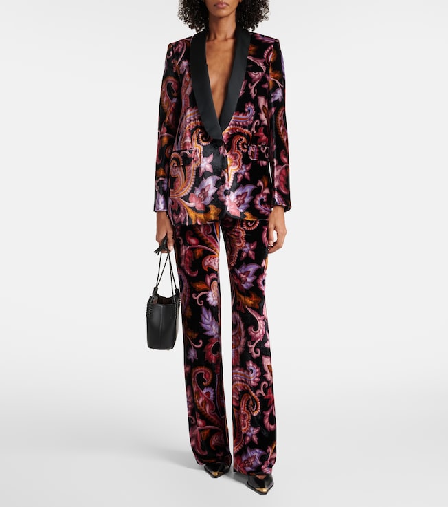 Etro Jacquard straight pants
