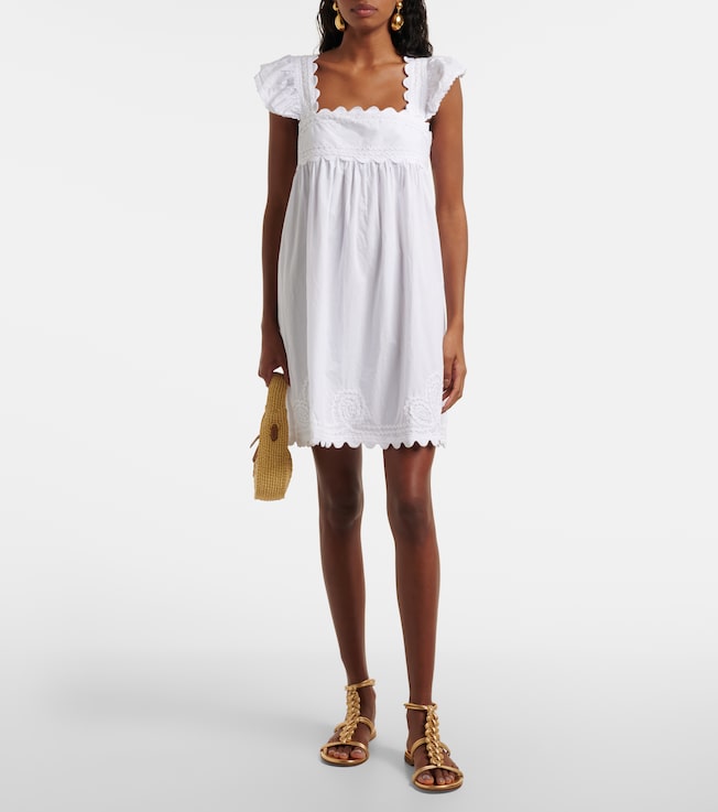Juliet Dunn Cotton minidress