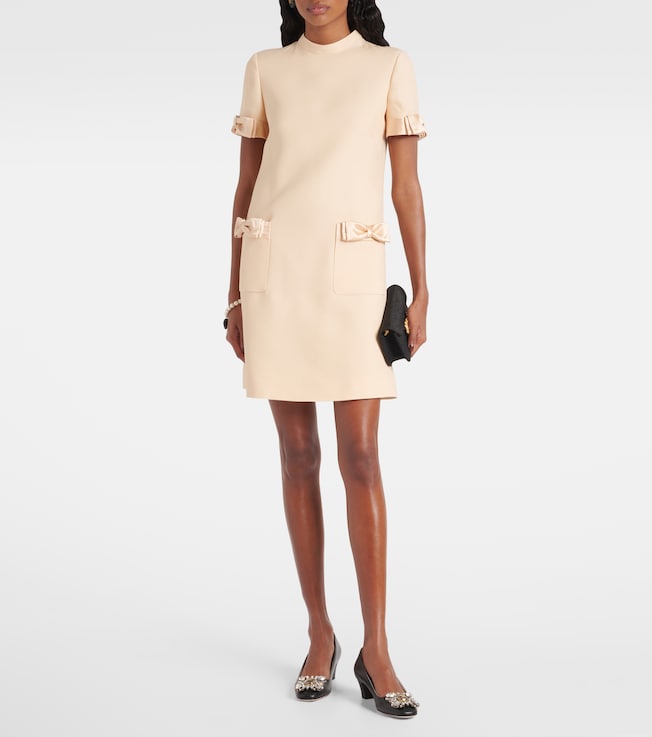Valentino Crêpe Couture minidress