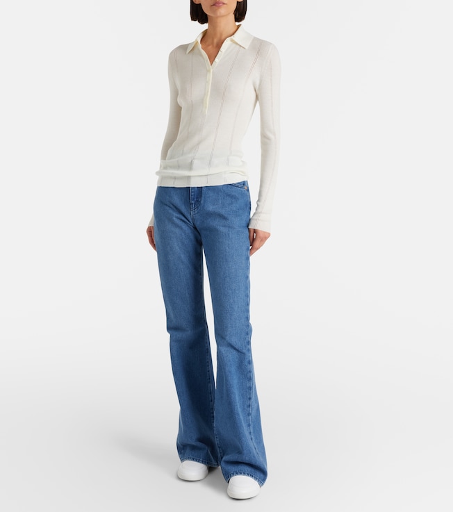 Gabriela Hearst - Ardor ribbed cashmere and silk-blend midi dress | Plush