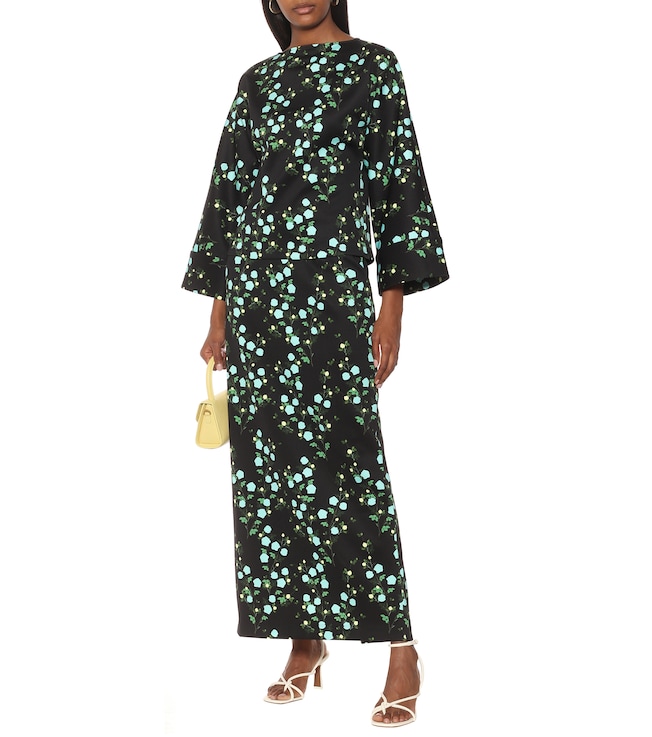 Bernadette Gemma floral jersey top