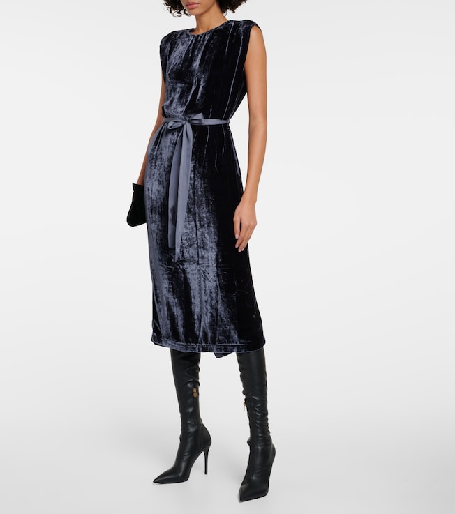 Velvet Kandace velvet midi dress
