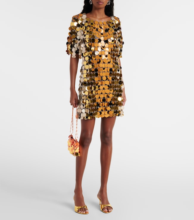 Rabanne Embellished minidress