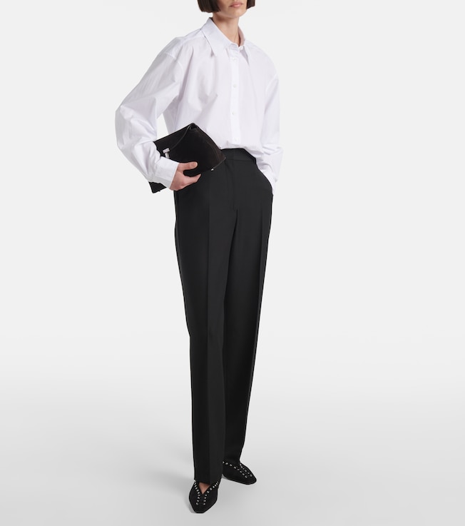 TOTEME Mid-rise straight pants