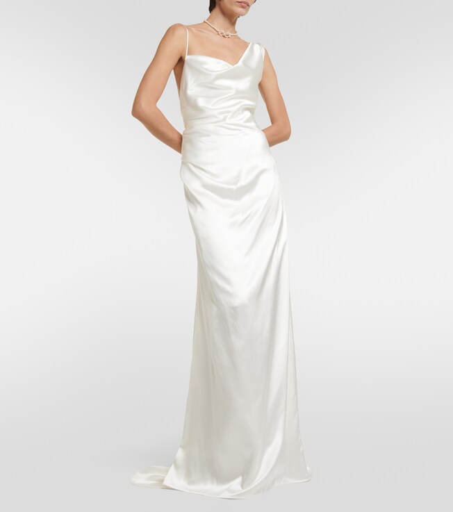 Vivienne Westwood Bridal Minerva silk satin gown