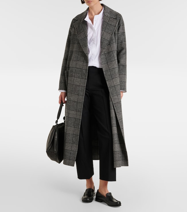 S Max Mara Zemira cotton-blend straight pants