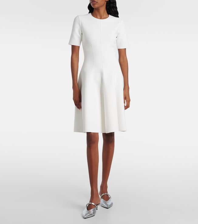 McQueen Jersey minidress
