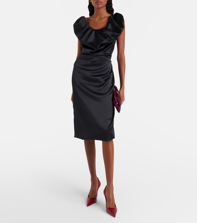 Vivienne Westwood Rill draped midi dress