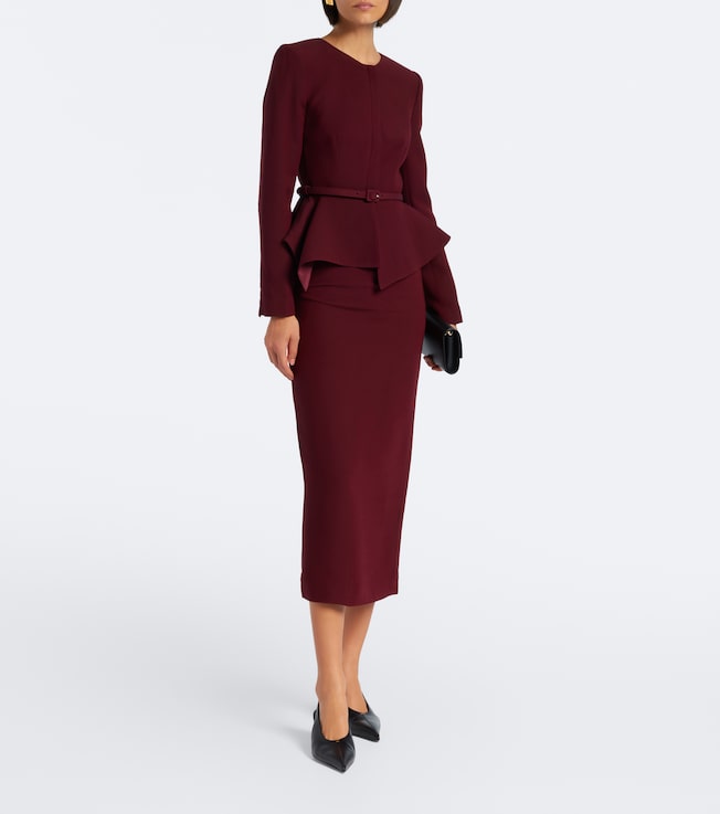 Roland Mouret Crêpe pencil skirt