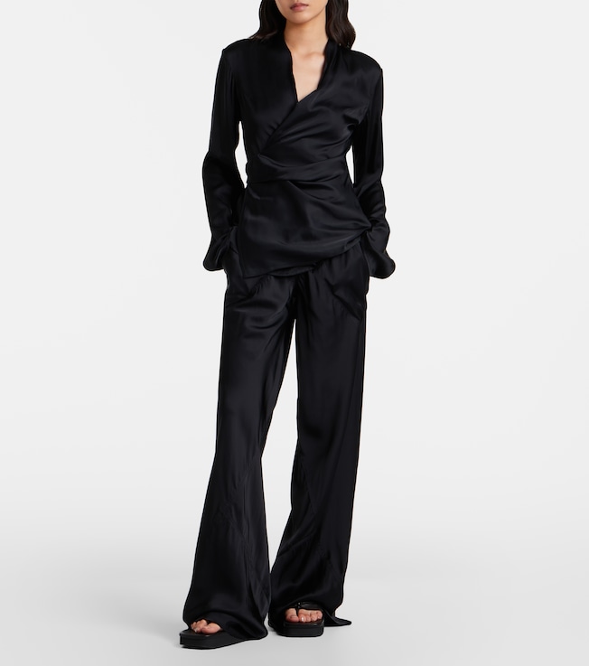 SANDERLAK - Satin jacket | Plush
