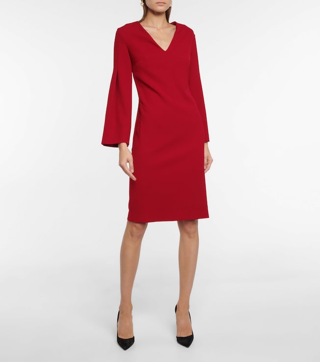 Roland Mouret Kimura crêpe dress