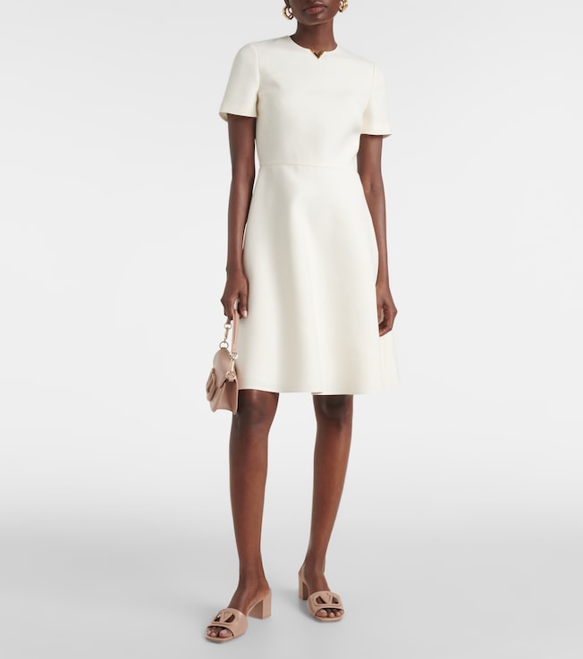 Valentino Wool and silk minidress