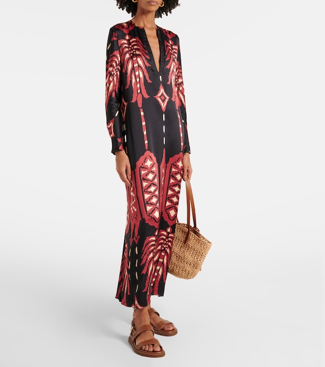 Johanna Ortiz Printed silk tunic