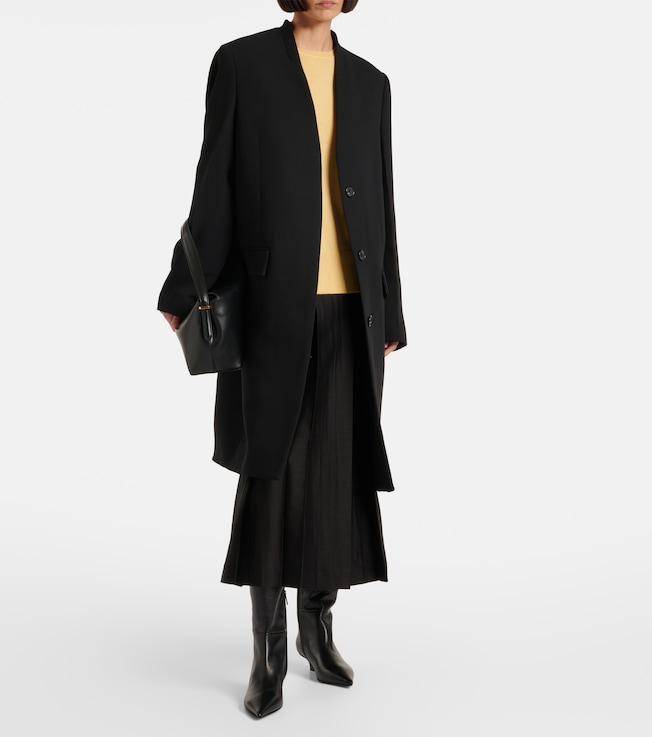 TOTEME Deep pleated coat