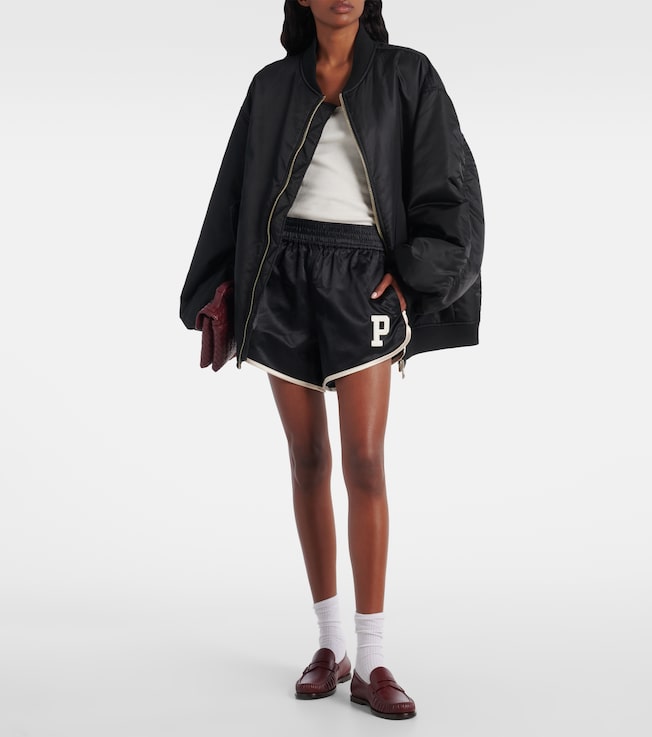 Polo Ralph Lauren Rally cotton-blend satin shorts