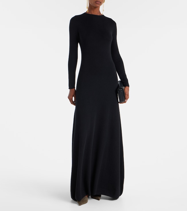 Tom Ford Cashmere and silk-blend maxi dress