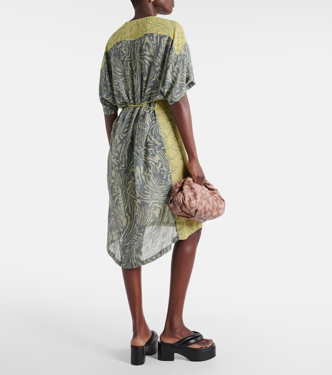 Dries Van Noten Dries Van Noten Printed georgette minidress