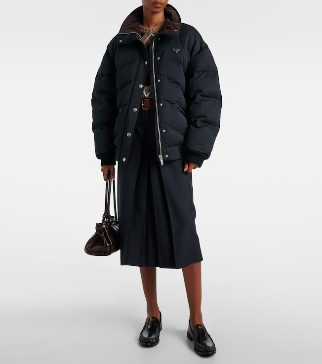 Prada Logo down jacket