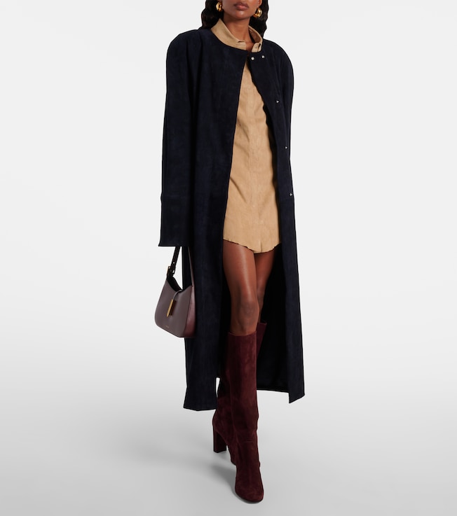 Stouls Dietrich suede coat