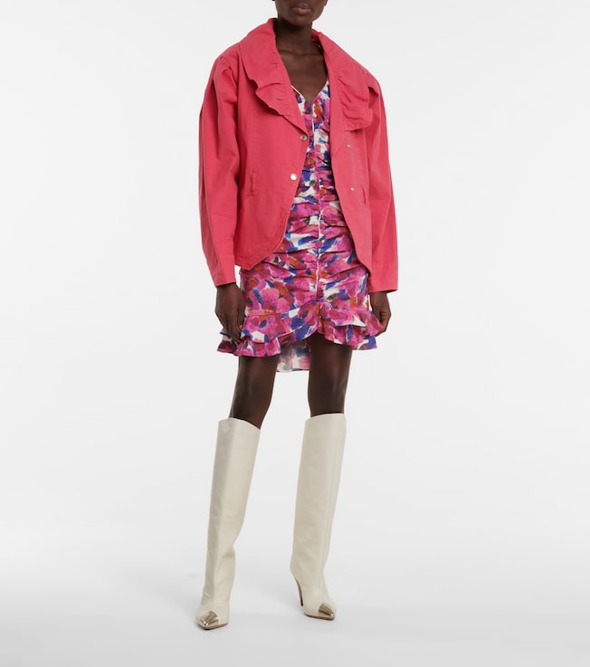 Isabel Marant Epaline linen and cotton jacket