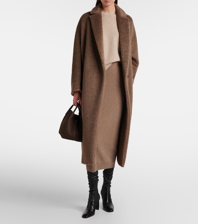 Max Mara Sante cashmere midi skirt
