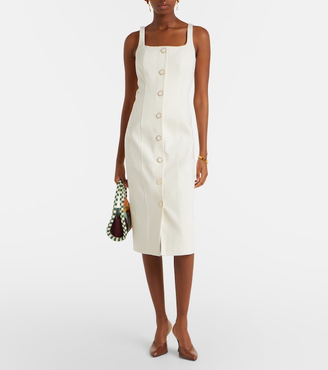 Veronica Beard Liana cotton midi dress