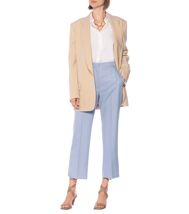 Stella McCartney High-rise straight-leg pants