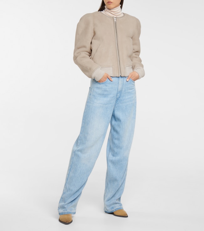 Marant Étoile Boden reversible shearling jacket