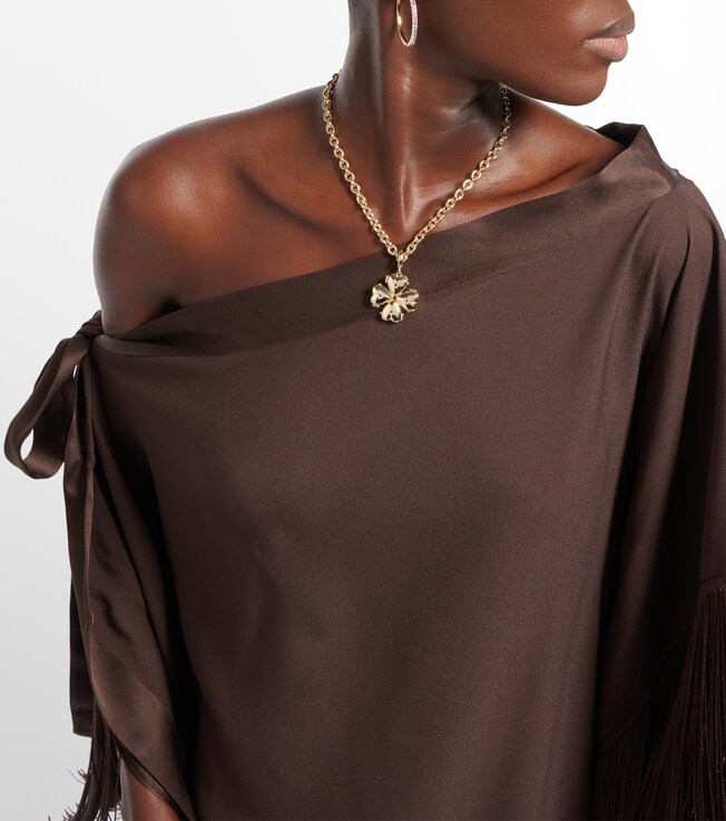 Halskette Bruno aus 14kt Gelbgold mit Turmalinen | Lauren Rubinski