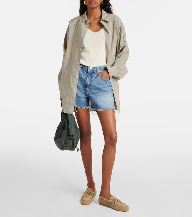 FRAME Vintage denim shorts