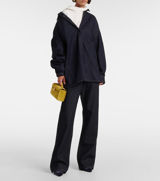 Dries Van Noten Oversized denim shirt