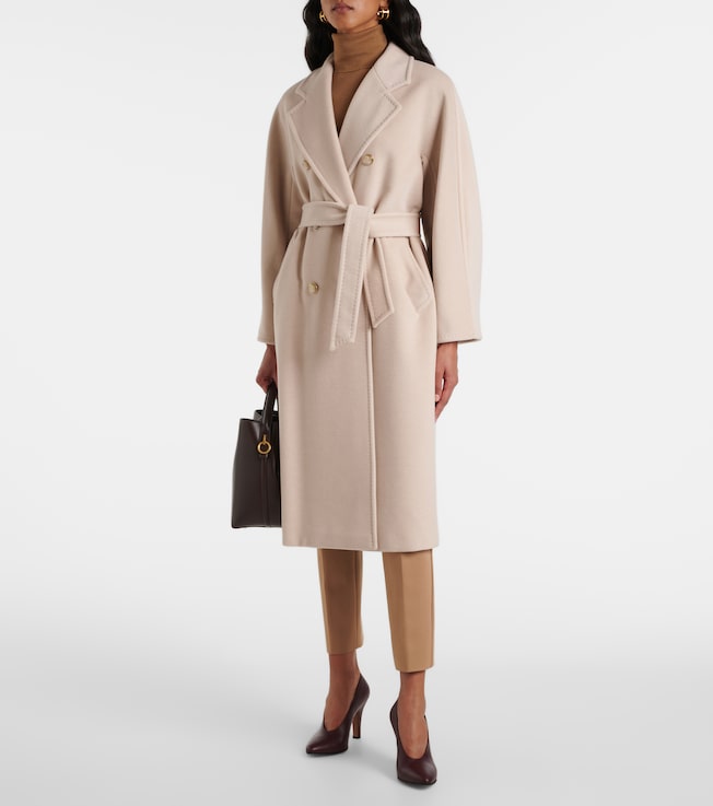 Max Mara Ticino double-breasted wool and cashmere coat