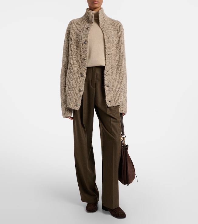 God's True Cashmere Cashmere bouclé cardigan