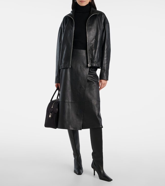 Yves Salomon Leather jacket