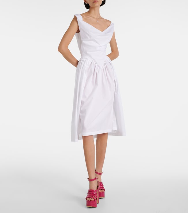 Vivienne Westwood Sunday cotton corset dress