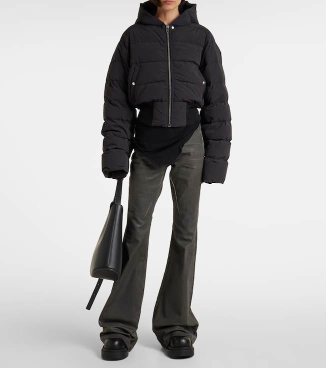 Rick Owens Hooded down jacket