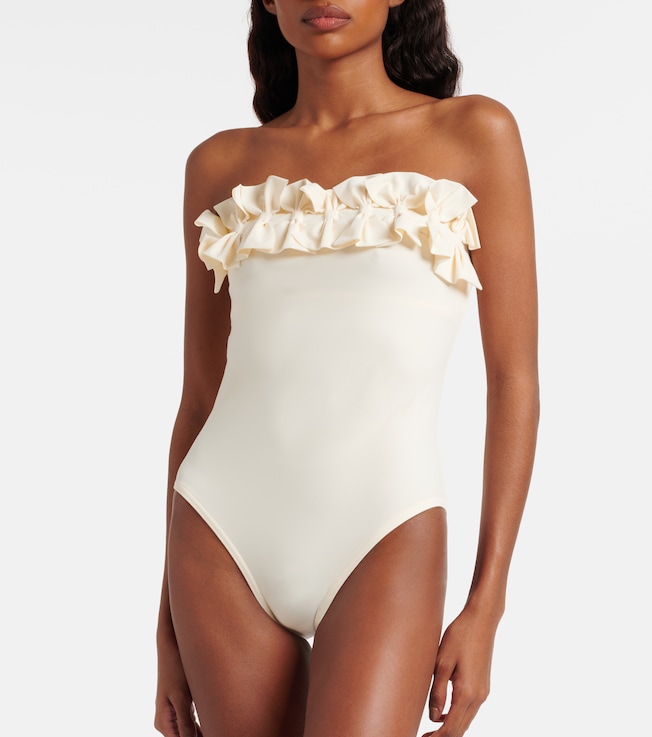 Karla Colletto Freya ruffled swimsuit