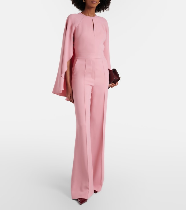 Elie Saab Caped cady jumpsuit